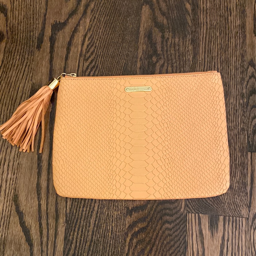 GiGi New York All in One Python Clutch Bag